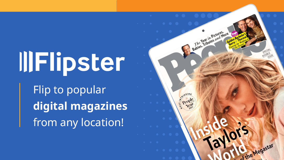 Flipster: Flip to popular digital magazines from any location!