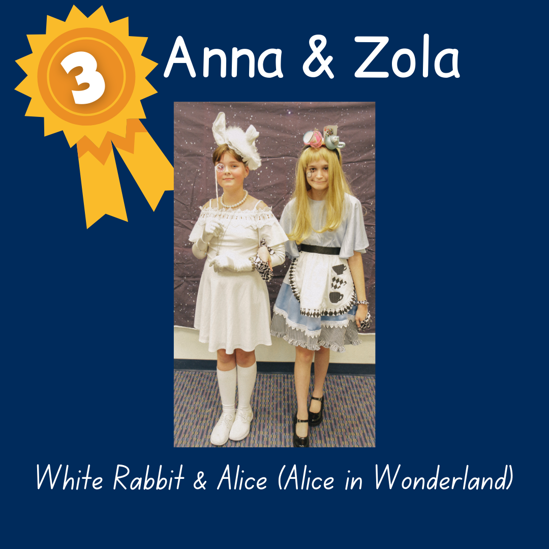 3rd: Anna & Zola - White Rabbit & Alice (Alice in Wonderland)