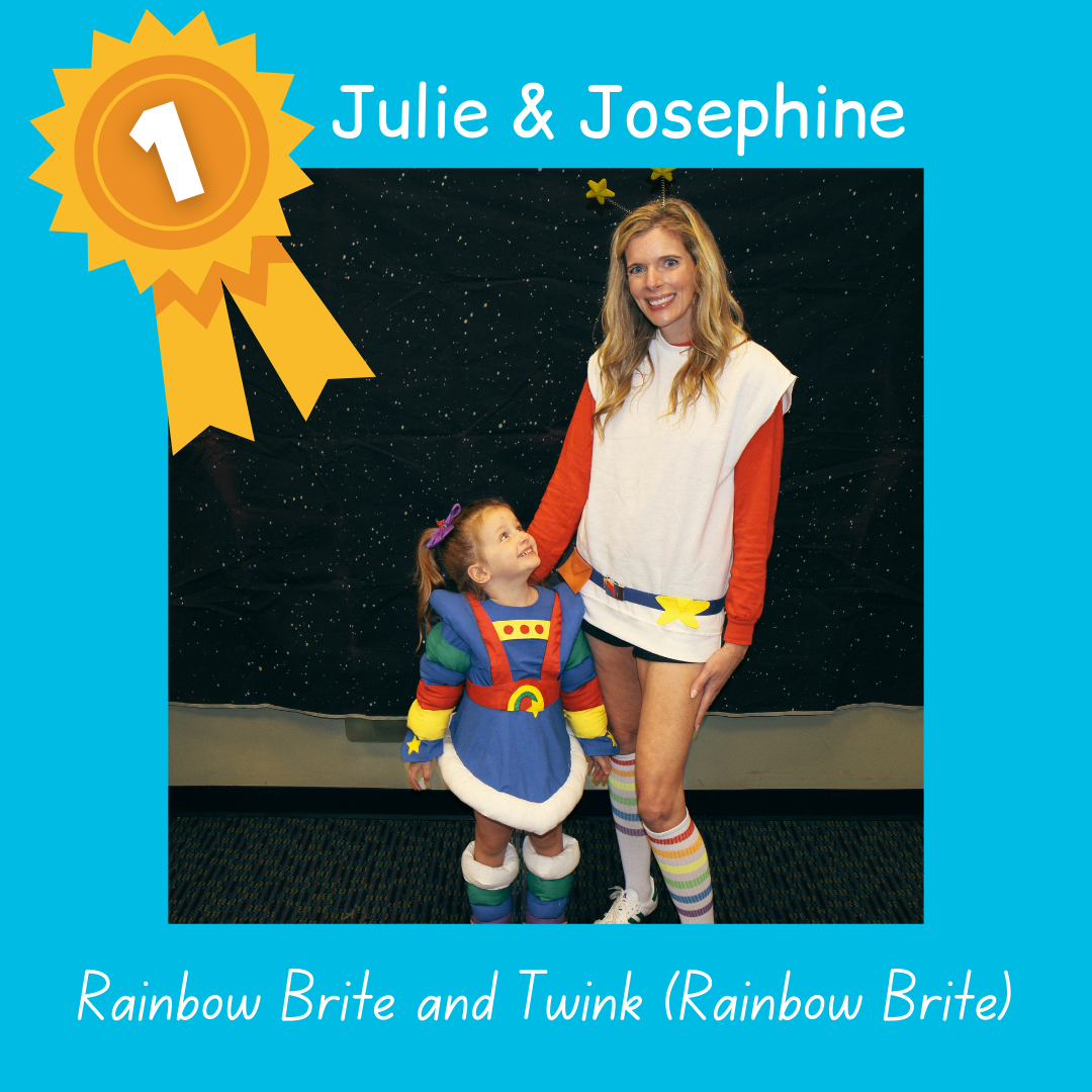 1st: Julie &  Josephine - Rainbow Brite and Twink (Rainbow Brite)