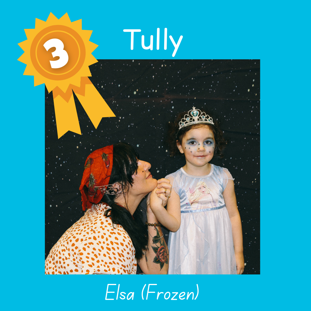 3rd: Tully - Elsa (Frozen)