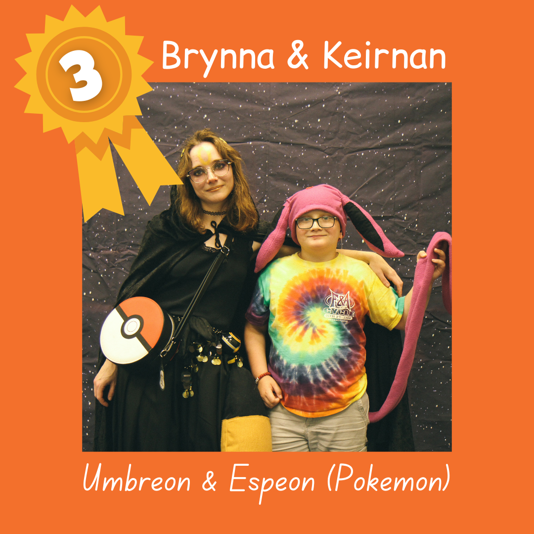 3rd: Brynna & Keirnan - Umbreon & Espeon (Pokemon)