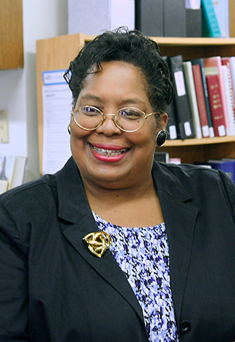 DBRL Librarian Sherry McBride-Brown