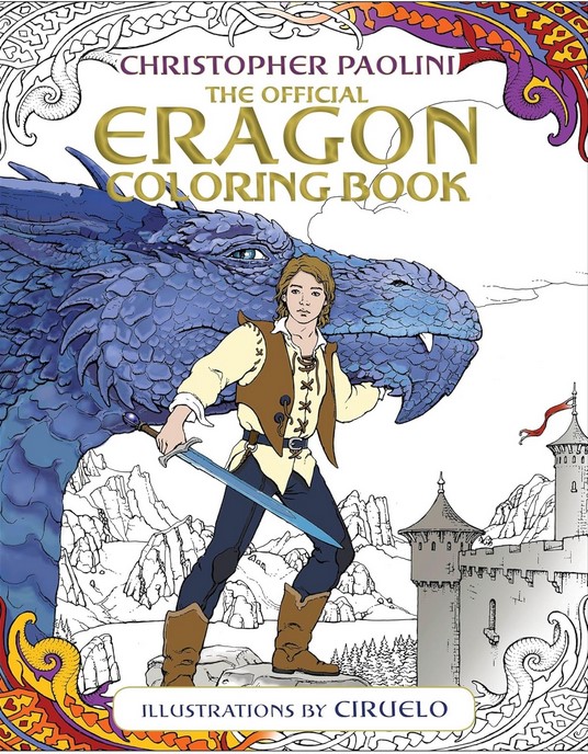 "The Official Eragon Coloring book" Illustrated by Ciruelo